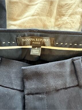 Banana Republic Sloan Women's Navy Cropped Pants